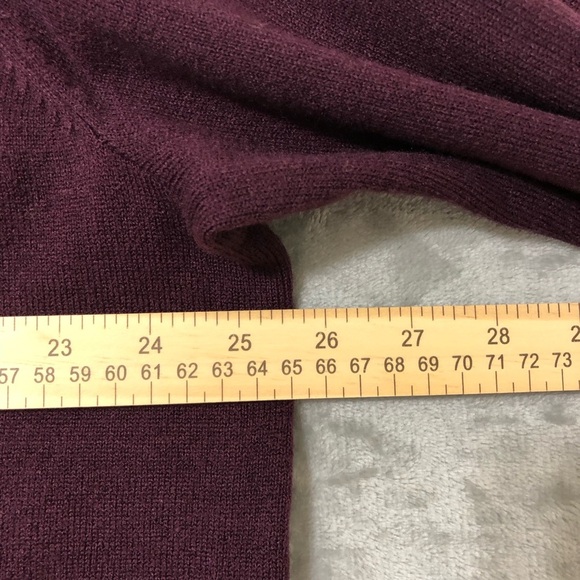 Roaman’s Women Cardigan Size 1X Waterfall Plum Purple Lagenlook Plus Size - Picture 6 of 7